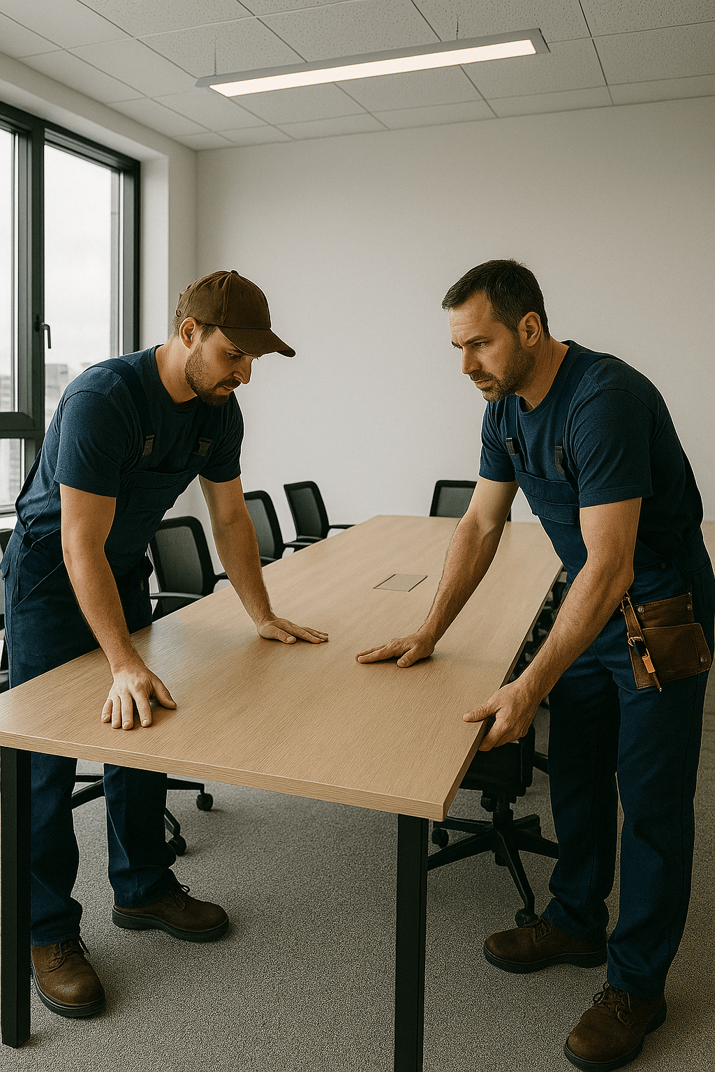 Büroumzug-München_Montage